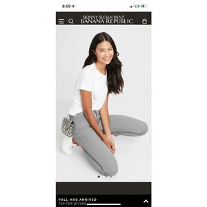 Banana Republic Sloan Dress Pant Grey Size 4